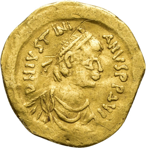 899.1.M14 - pièce de monnaie ; triens
