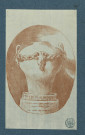 Urne décorée d'une tête d'animal percée au niveau des cornes et des yeux, par deux serpents qui s'entremêlent / Hubert Robert , [S.l.] : [H. Robert], [1700-1800]