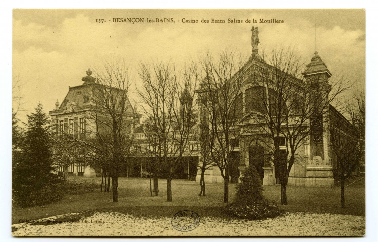 Besançon-les-Bains. - Casino des Bains Salins de la Mouillère [image fixe] , 1904/1930