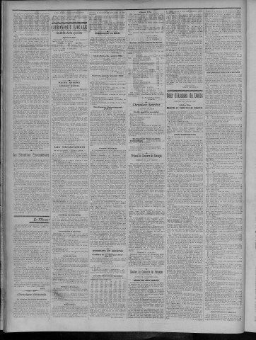 09/01/1906 - La Dépêche républicaine de Franche-Comté [Texte imprimé]
