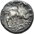 A.X52LAV.23 - pièce de monnaie ; quinaire