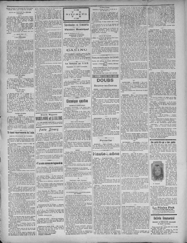 08/11/1927 - La Dépêche républicaine de Franche-Comté [Texte imprimé]