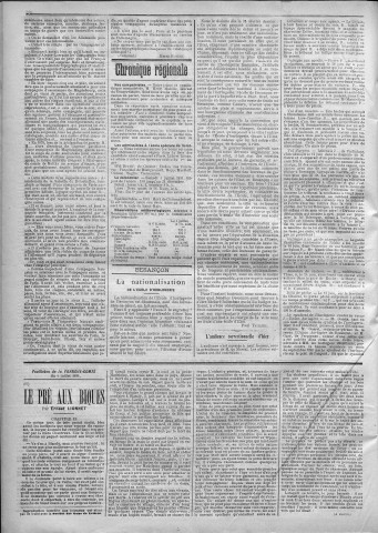 04/07/1891 - La Franche-Comté : journal politique de la région de l'Est