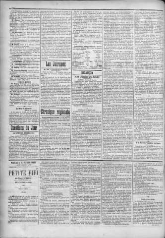 15/01/1895 - La Franche-Comté : journal politique de la région de l'Est