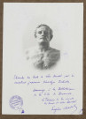 Ebauche du buste de Léon Deubel par le sculpteur japonais Hiroatzu Takata [image fixe] 1934/1999