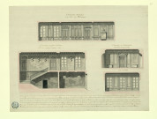 Hôtel de Ville de Neuchâtel. Détails de la décoration / Pierre-Adrien Pâris , [S.l.] : [P.-A. Pâris], [1700-1800]