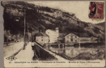 Tarragnoz et Citadelle, moulin et usine d'horlogerie.
