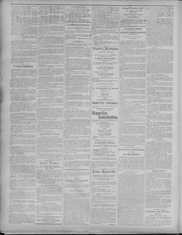 11/11/1922 - La Dépêche républicaine de Franche-Comté [Texte imprimé]