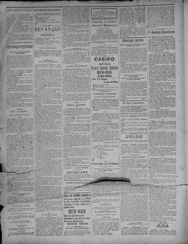 01/01/1929 - La Dépêche républicaine de Franche-Comté [Texte imprimé]