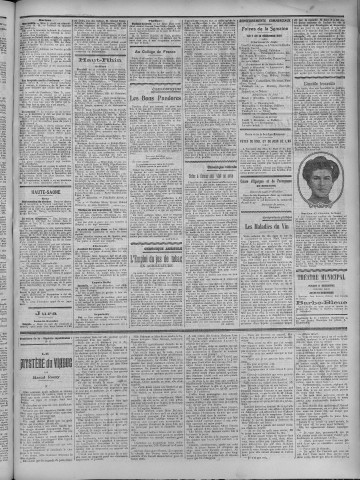 07/12/1908 - La Dépêche républicaine de Franche-Comté [Texte imprimé]