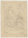 Saint agenouillé devant la Vierge à l'Enfant et lui tendant un fruit [Image fixe] , [S.l.] : [s.n.], [années 1750-1800]