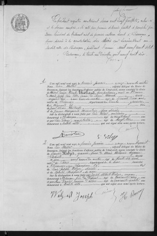 Registre des décès, 1907