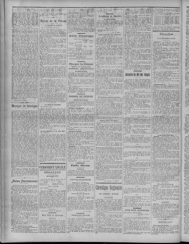17/02/1909 - La Dépêche républicaine de Franche-Comté [Texte imprimé]