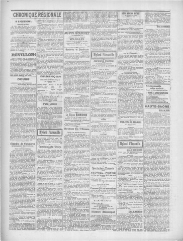 10/10/1925 - Le petit comtois [Texte imprimé] : journal républicain démocratique quotidien