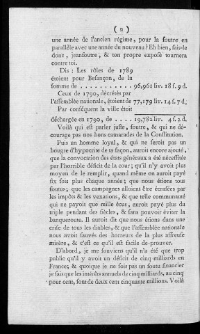 Les parce que ou réponse aux pourquoi de l'aristocrate J... F... /