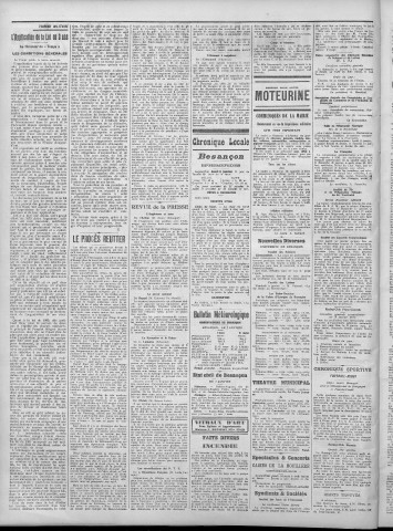 08/01/1914 - La Dépêche républicaine de Franche-Comté [Texte imprimé]