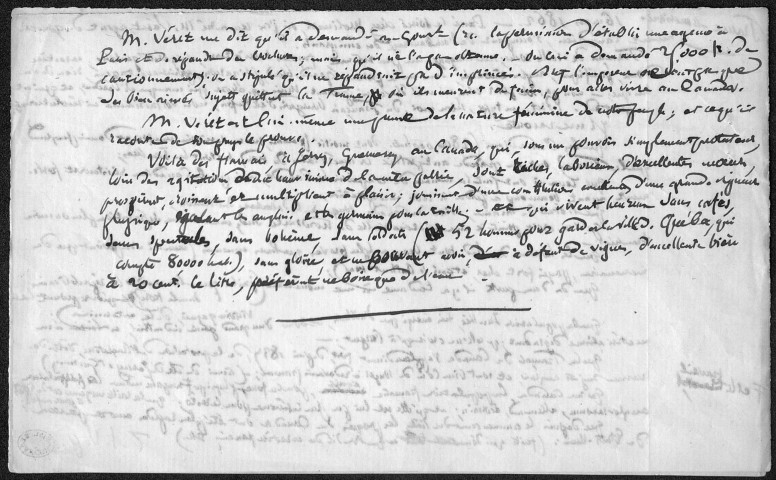 Ms 2880 - Tome VII. Pierre-Joseph Proudhon. Notes et écrits divers.
