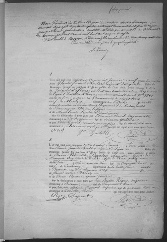 Registre des décès, 1857