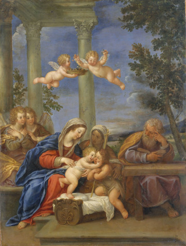 La Sainte Famille avec sainte Élisabeth et saint Jean-Baptiste