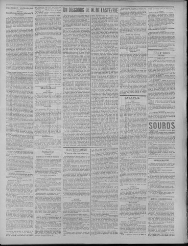 10/10/1922 - La Dépêche républicaine de Franche-Comté [Texte imprimé]