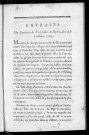 Extraits du Courrier de Versailles à Paris, des 3 et 5 Octobre 1789