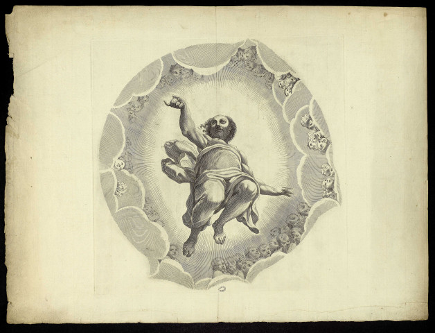 [Les quatre Evangélistes, saints et personnages allégoriques] [image fixe] / Ant. Corriciensis inuen et pin. Jacob Jouanninus fecit aque Fort , 1687/1717