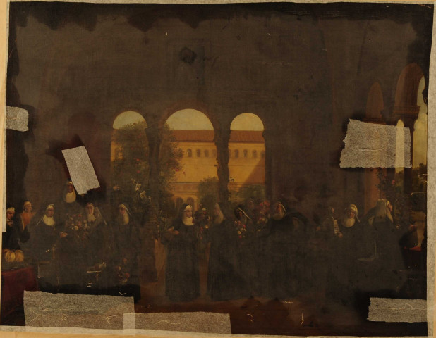 La fête de la mère abbesse du monastère de Sainte-Claire