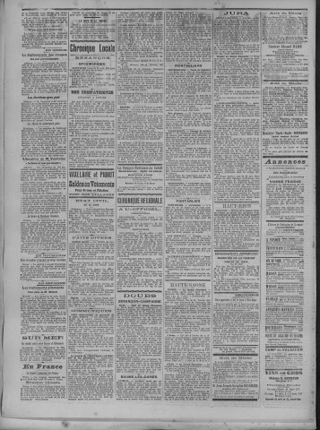 25/08/1916 - La Dépêche républicaine de Franche-Comté [Texte imprimé]