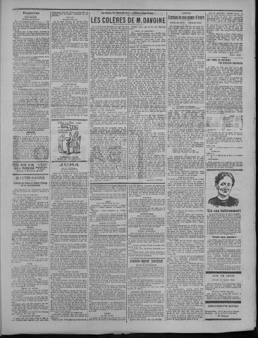 27/03/1922 - La Dépêche républicaine de Franche-Comté [Texte imprimé]