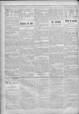 29/11/1896 - La Franche-Comté : journal politique de la région de l'Est