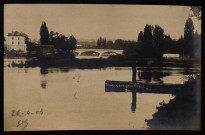 Besançon - Barrage de Micaud [Image fixe] , Pontarlier : Photographiée sur Appareil Rotatif. - F. BOREL, Pontarlier, 1896/1905