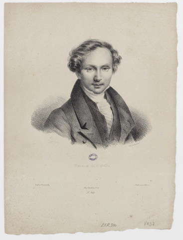 Victor Hugo. [image fixe] / Lith. de Ducarme  ; Seguin , Paris : publiée par Blaisot, 1820/1830