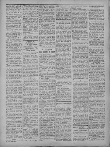 06/07/1920 - La Dépêche républicaine de Franche-Comté [Texte imprimé]