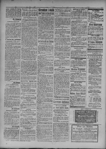 19/01/1915 - La Dépêche républicaine de Franche-Comté [Texte imprimé]