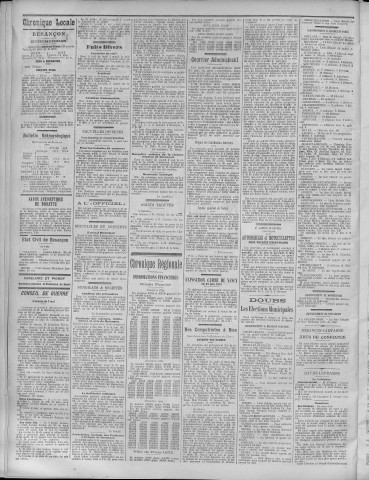 08/05/1912 - La Dépêche républicaine de Franche-Comté [Texte imprimé]