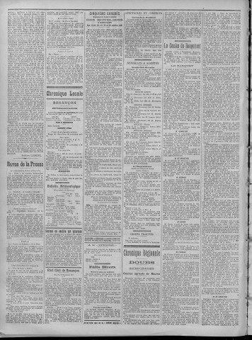 19/09/1911 - La Dépêche républicaine de Franche-Comté [Texte imprimé]