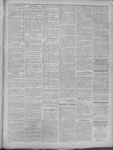 10/12/1919 - La Dépêche républicaine de Franche-Comté [Texte imprimé]