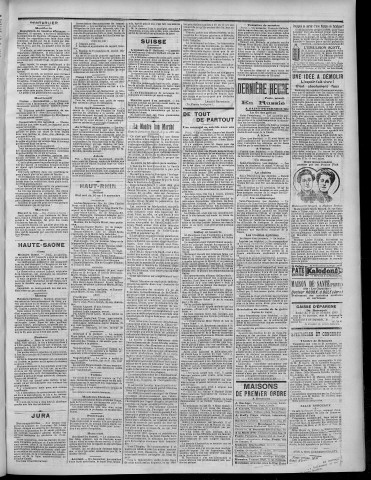 20/11/1905 - La Dépêche républicaine de Franche-Comté [Texte imprimé]
