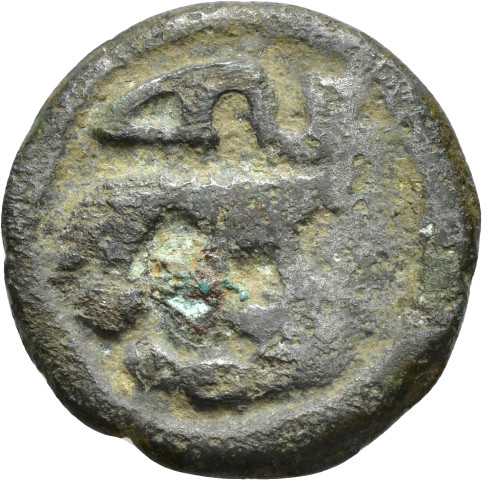 887.6.12 - pièce de monnaie ; potin