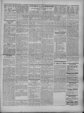 22/09/1915 - La Dépêche républicaine de Franche-Comté [Texte imprimé]
