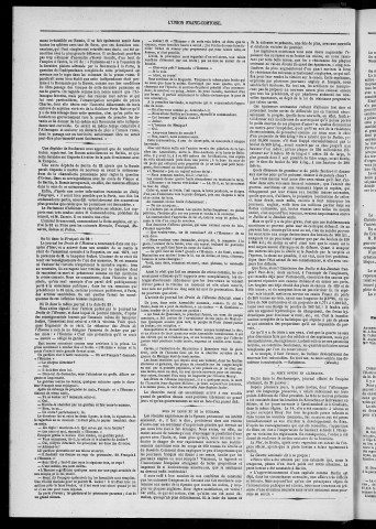 24/01/1877 - L'Union franc-comtoise [Texte imprimé]