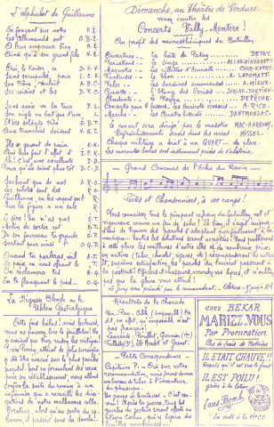 L'Echo du ravin [Texte imprimé] : Journal du 41e bataillon de chasseurs