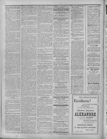 01/10/1919 - La Dépêche républicaine de Franche-Comté [Texte imprimé]