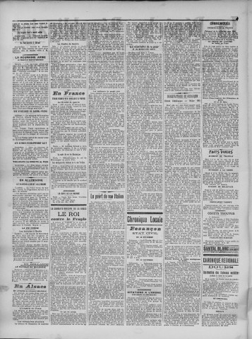 18/11/1915 - La Dépêche républicaine de Franche-Comté [Texte imprimé]