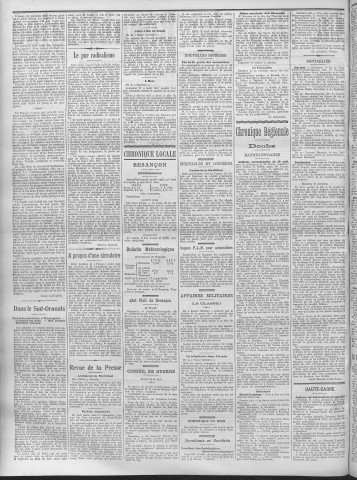 29/08/1908 - La Dépêche républicaine de Franche-Comté [Texte imprimé]