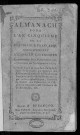 Almanach pour : l' an cinquième de la République française [1796-1797]
