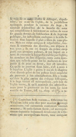Lettre pastorale de Monseigneur l'Evêque de Lausanne, à l'occasion de la mort de Monseigneur l'Archevêque de Besançon, [Raymond de Dufort]