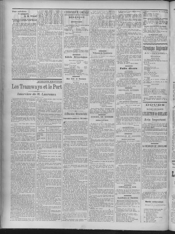 12/02/1908 - La Dépêche républicaine de Franche-Comté [Texte imprimé]