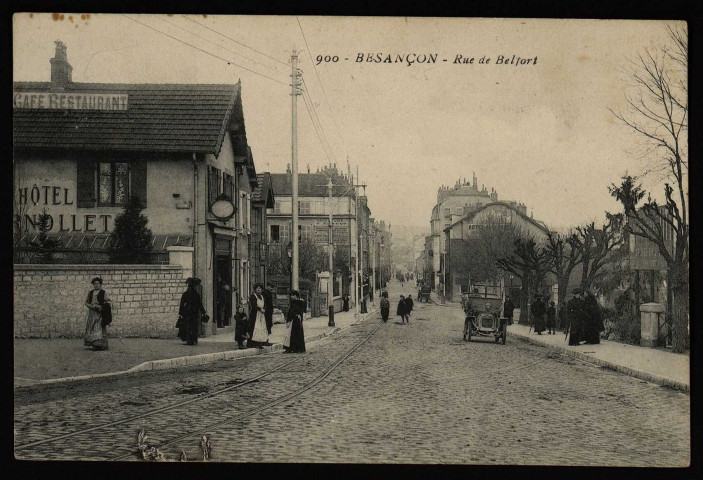 Besançon - Rue de Belfort [image fixe] , 1904/1914