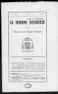 01/05/1952 - La Semaine religieuse du diocèse de Saint-Claude [Texte imprimé]